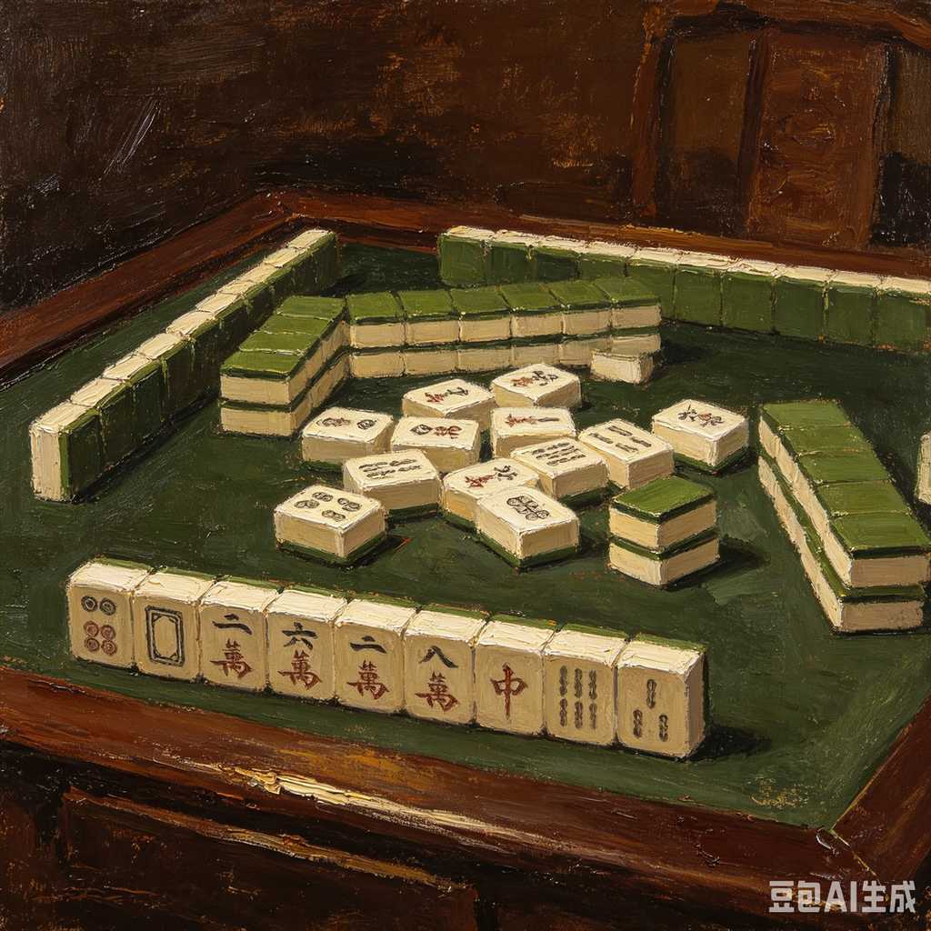 latest style mahjong tiles